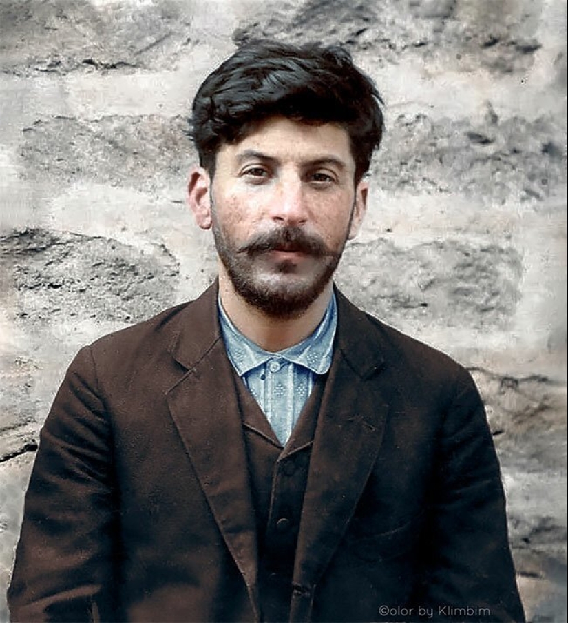 El pre-revolucionario de la historia de Rusia en el color de las fotos