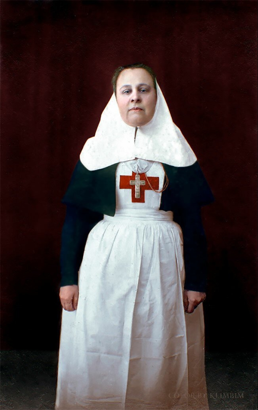 El pre-revolucionario de la historia de Rusia en el color de las fotos