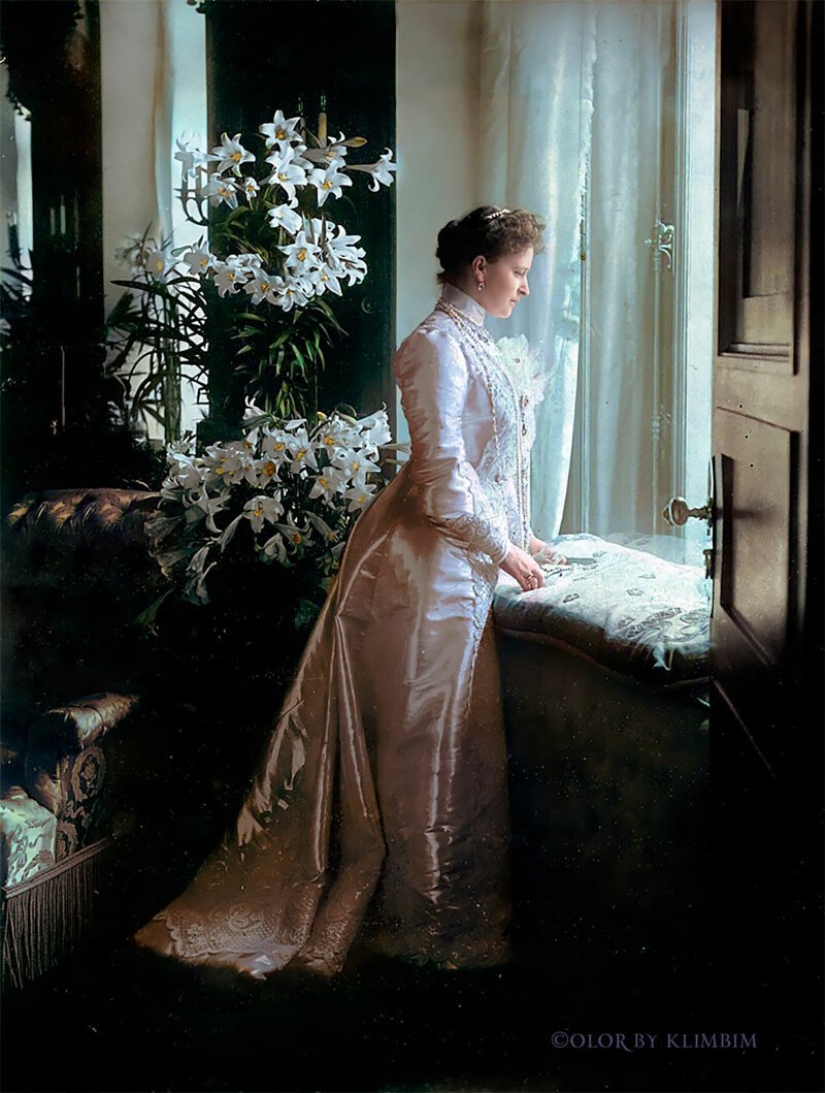 El pre-revolucionario de la historia de Rusia en el color de las fotos