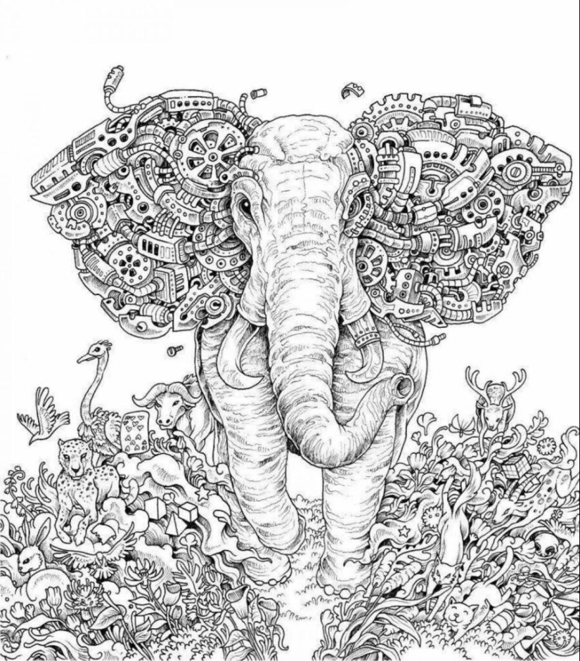 El virtuoso del sketch Kerby Rosanes y su “coloración extrema” El virtuoso del sketch Kerby Rosanes y su “coloración extrema”