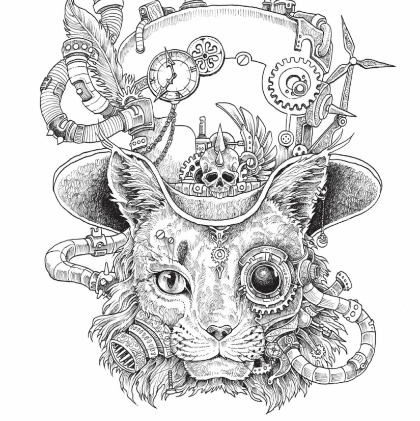 El virtuoso del sketch Kerby Rosanes y su “coloración extrema” El virtuoso del sketch Kerby Rosanes y su “coloración extrema”