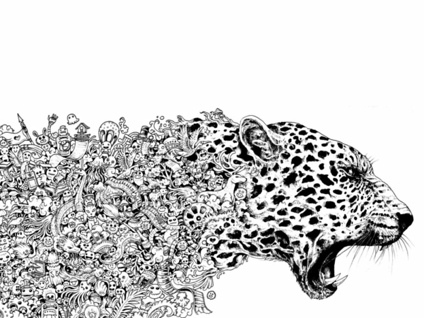 El virtuoso del sketch Kerby Rosanes y su “coloración extrema” El virtuoso del sketch Kerby Rosanes y su “coloración extrema”