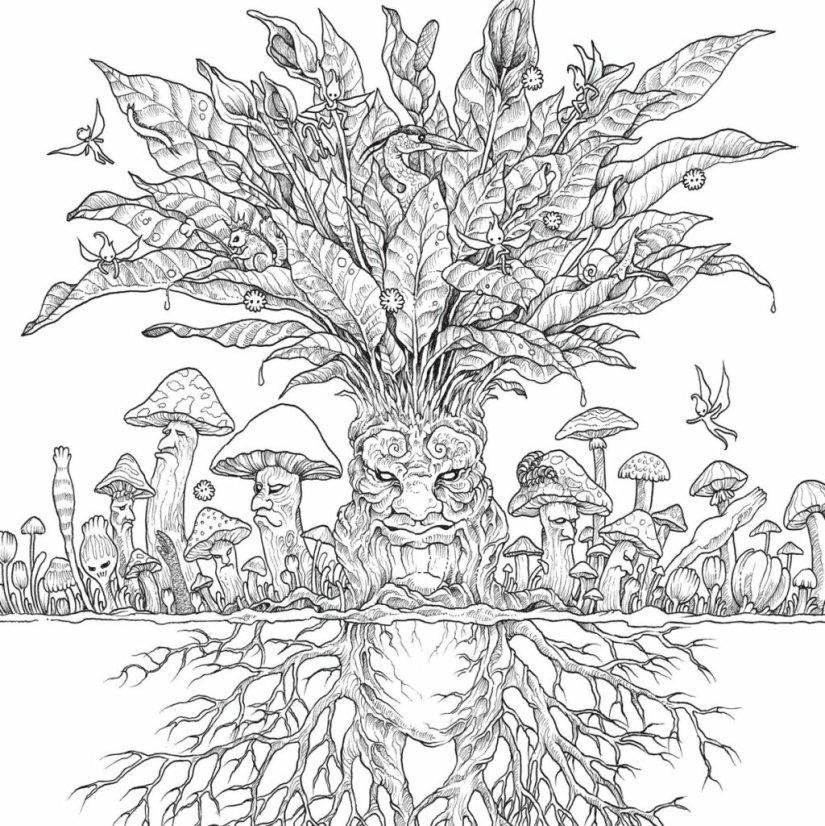 El virtuoso del sketch Kerby Rosanes y su “coloración extrema” El virtuoso del sketch Kerby Rosanes y su “coloración extrema”