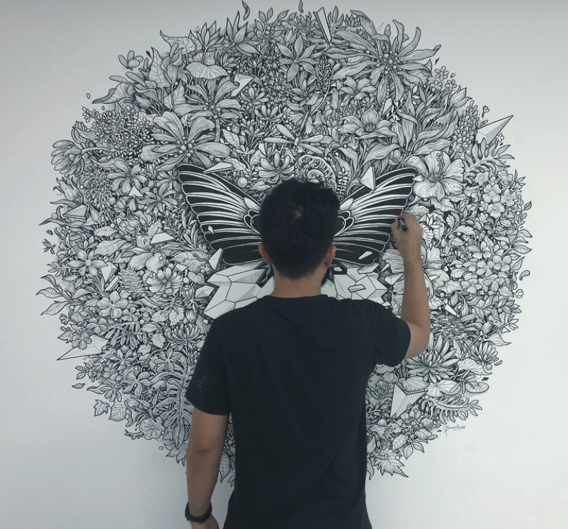 El virtuoso del sketch Kerby Rosanes y su “coloración extrema” El virtuoso del sketch Kerby Rosanes y su “coloración extrema”