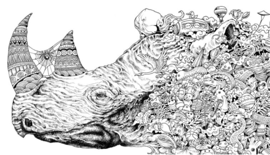 El virtuoso del sketch Kerby Rosanes y su “coloración extrema” El virtuoso del sketch Kerby Rosanes y su “coloración extrema”