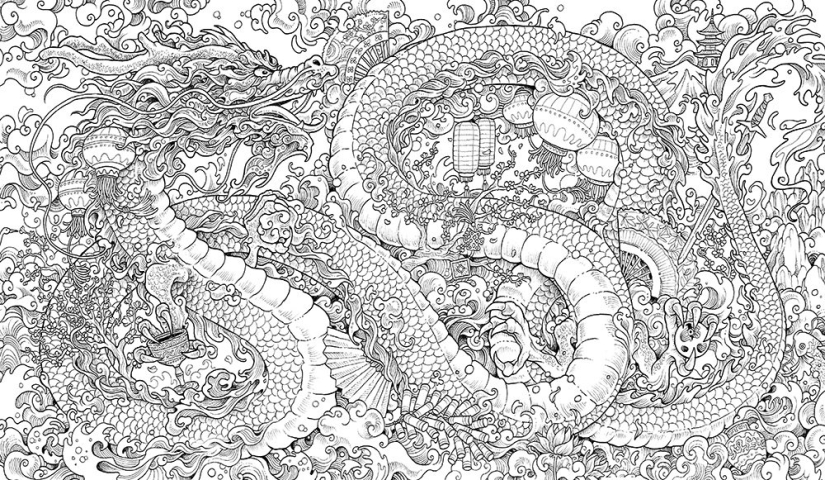 El virtuoso del sketch Kerby Rosanes y su “coloración extrema” El virtuoso del sketch Kerby Rosanes y su “coloración extrema”