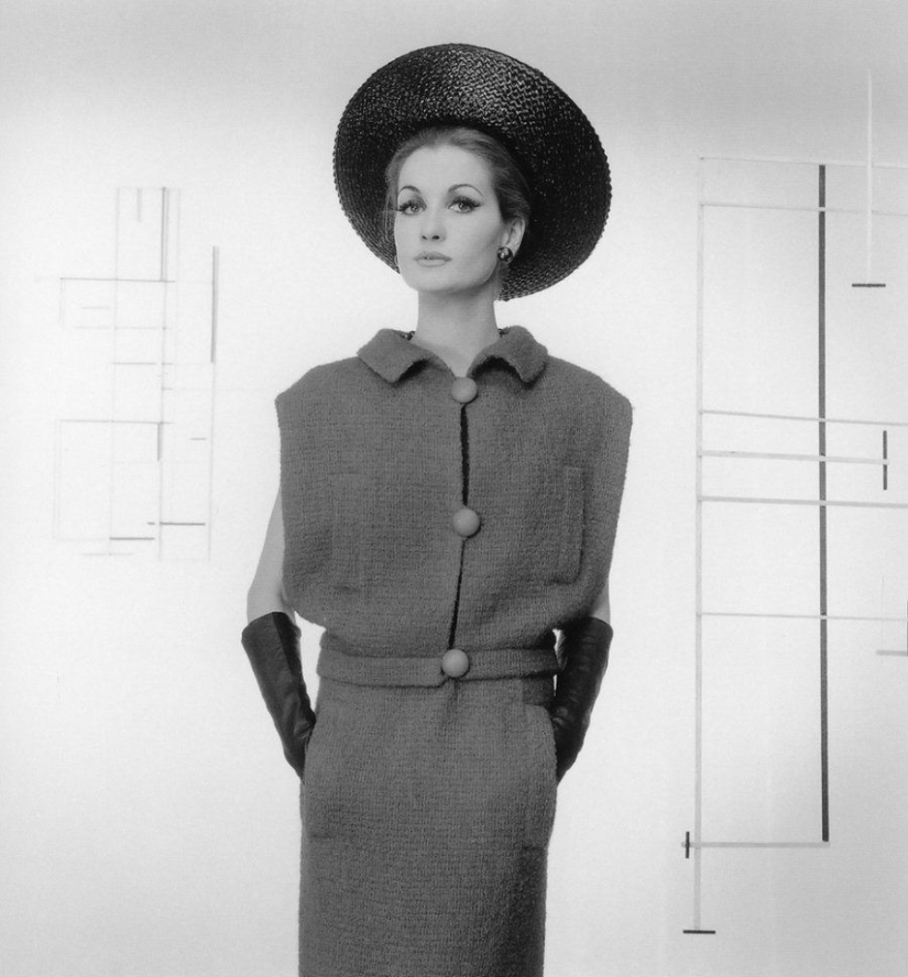 Elegancia clásica de Dior: exquisitos modelos de las décadas de 1940 y 1960 en las calles de París Elegancia clásica de Dior: exquisitos modelos de las décadas de 1940 y 1960 en las calles de París