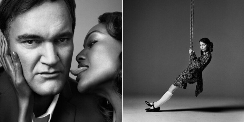 Emotional portraits of celebrities by Mark Homa