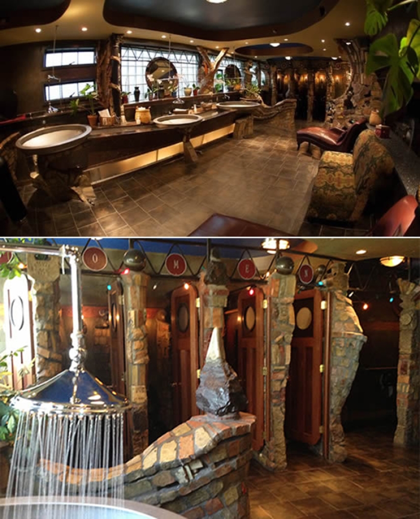 En necesidad, pero no en la ofensa: 20 baños públicos más inusuales