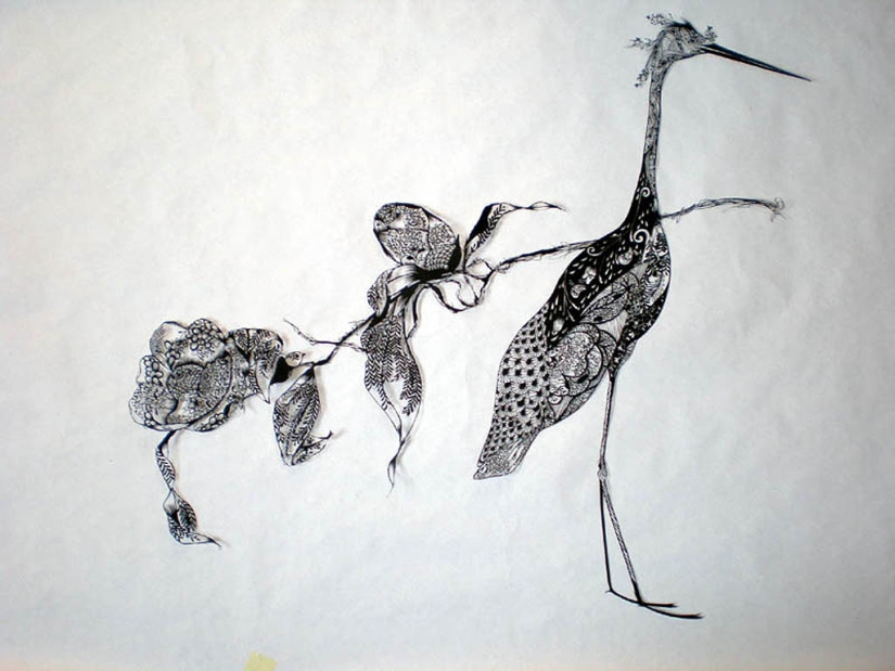 Encaje de papel por Hina Aoyama