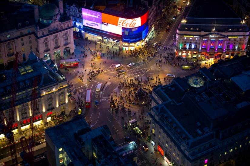 Energy-consuming London from a bird's eye view