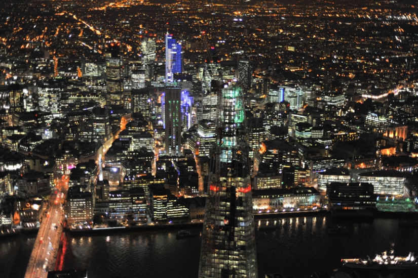 Energy-consuming London from a bird's eye view