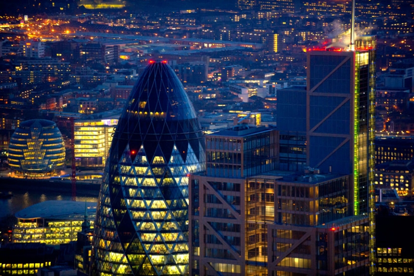 Energy-consuming London from a bird's eye view