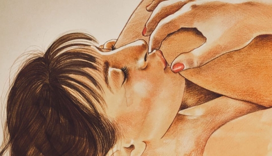 Energy loving touches in the paintings of Frida Castelli