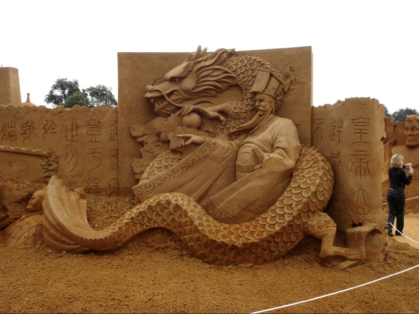 Epic sand sculptures worthy of a place in a museum Epic sand sculptures worthy of a place in a museum