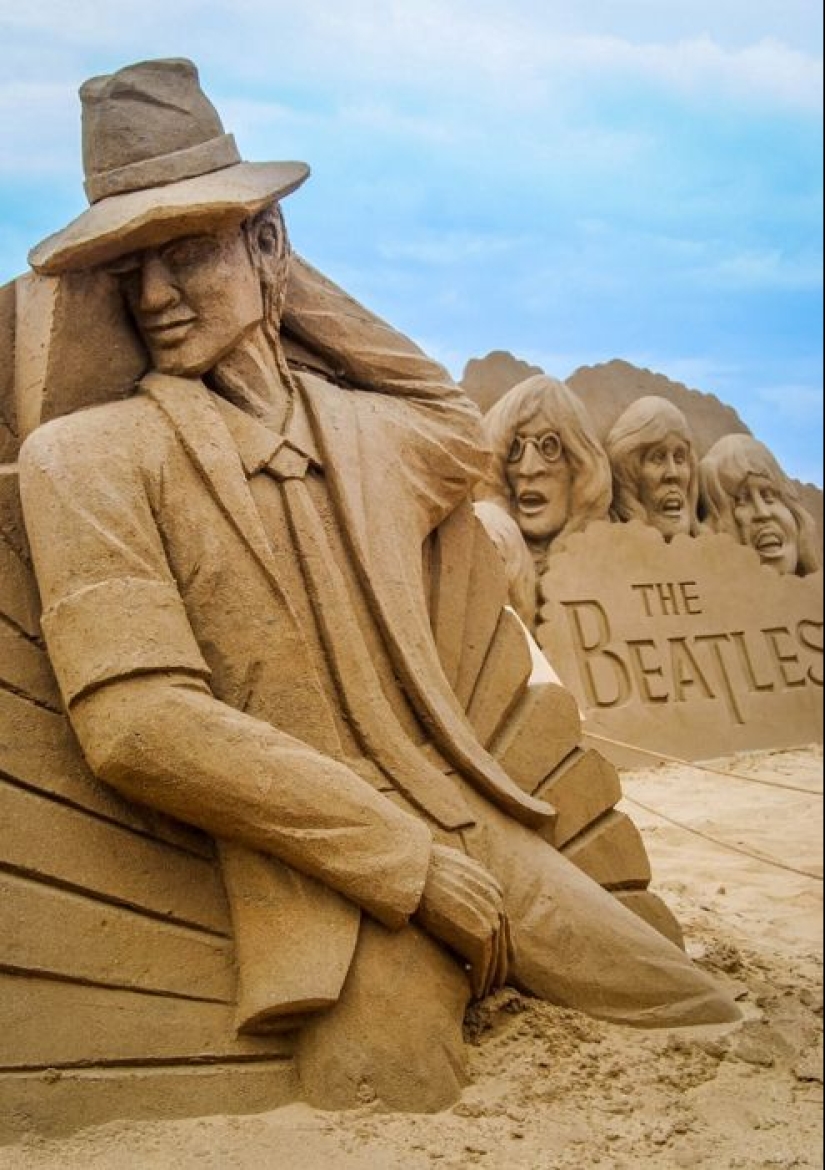 Epic sand sculptures worthy of a place in a museum Epic sand sculptures worthy of a place in a museum