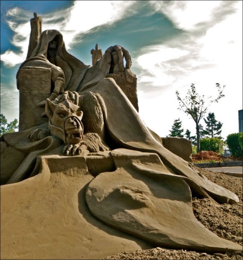 Epic sand sculptures worthy of a place in a museum Epic sand sculptures worthy of a place in a museum