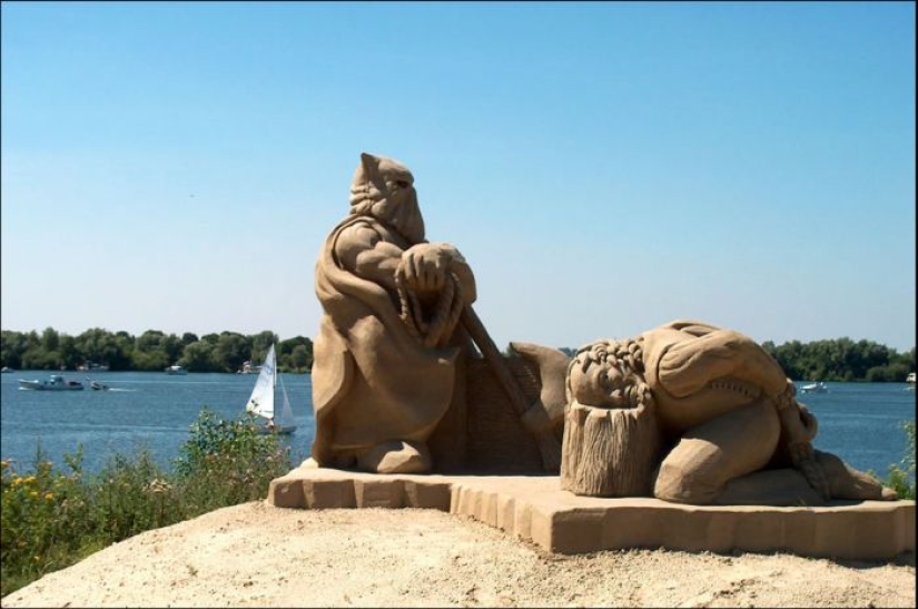 Epic sand sculptures worthy of a place in a museum Epic sand sculptures worthy of a place in a museum