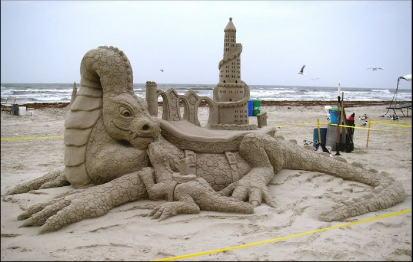Epic sand sculptures worthy of a place in a museum Epic sand sculptures worthy of a place in a museum