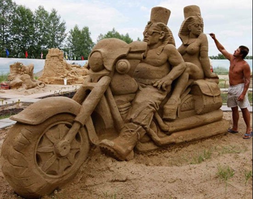 Epic sand sculptures worthy of a place in a museum Epic sand sculptures worthy of a place in a museum