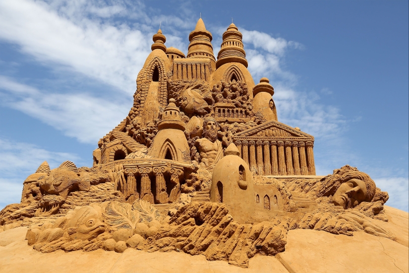 Epic sand sculptures worthy of a place in a museum Epic sand sculptures worthy of a place in a museum