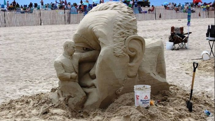 Epic sand sculptures worthy of a place in a museum Epic sand sculptures worthy of a place in a museum