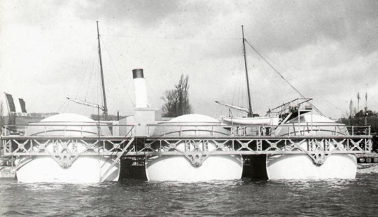 Ernest Bazin&#39;s Roller Steamer: Why the Ship on Wheels Was a Failure