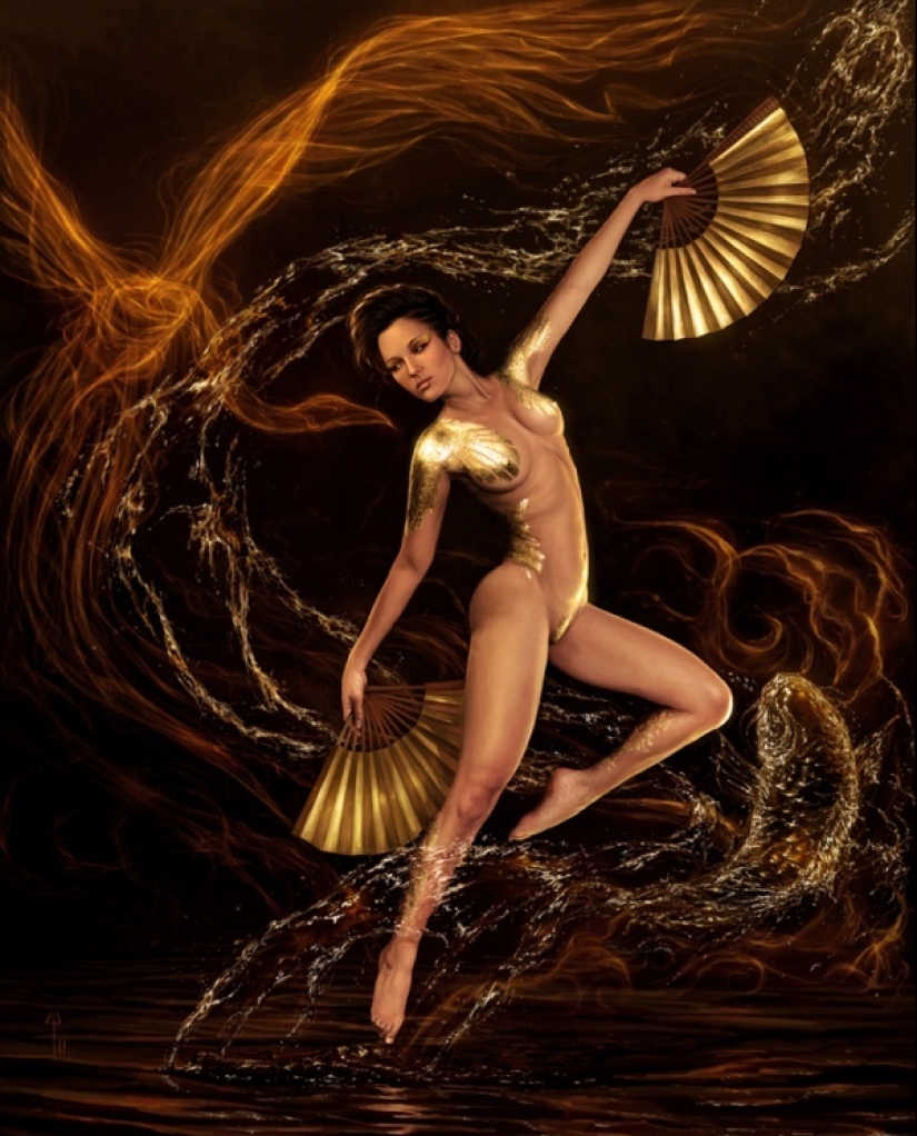 Erotic fantasy by Yannick Bouchard