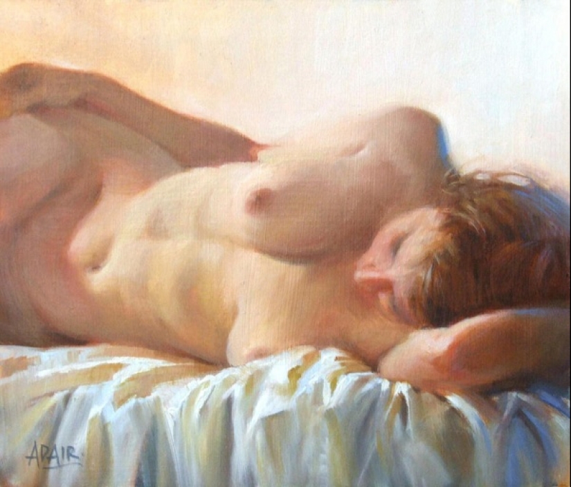 Erotic Watercolors by Paulina Adair