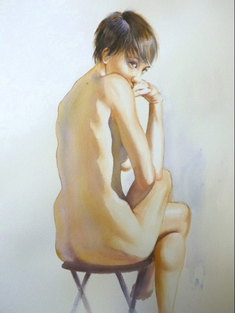Erotic Watercolors by Paulina Adair