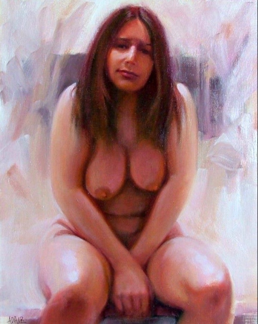 Erotic Watercolors by Paulina Adair