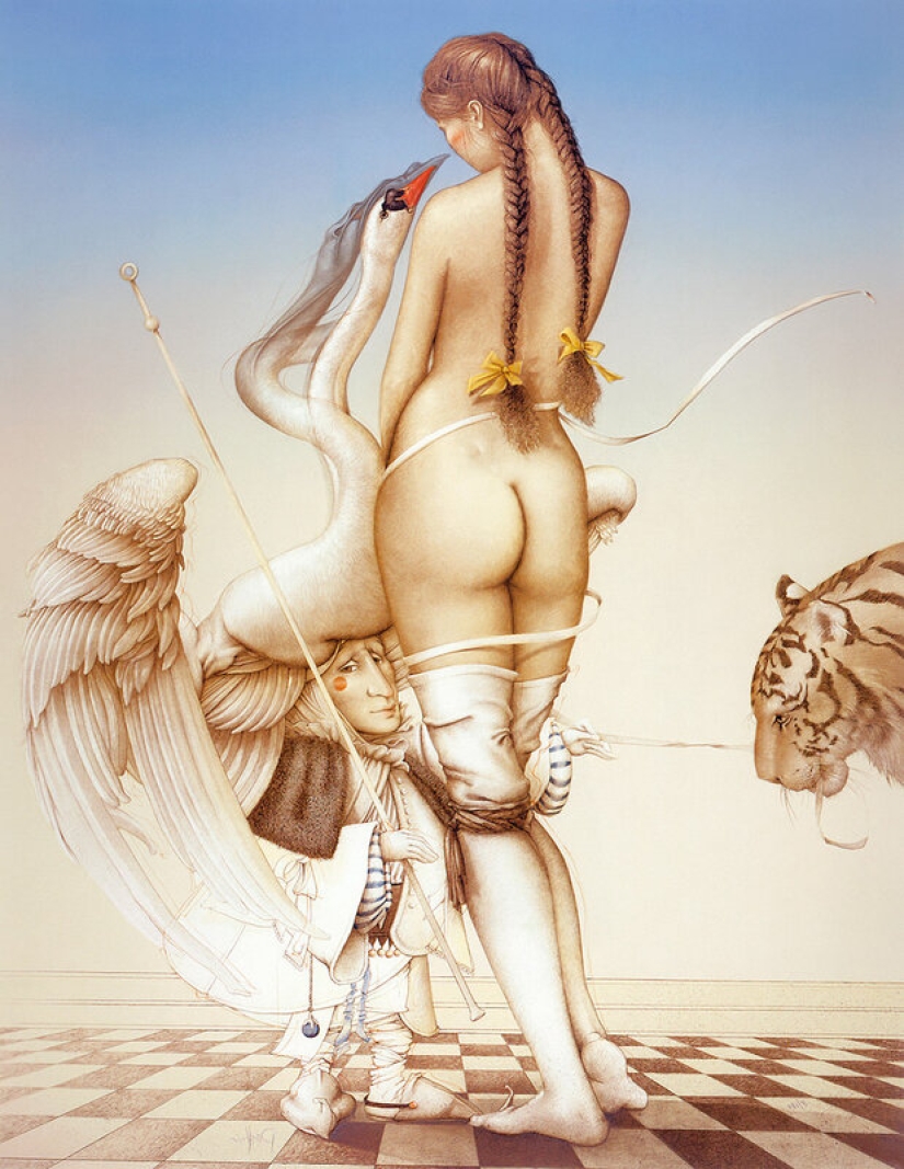 Erotismo esotérico en las pinturas de Michael Parkes