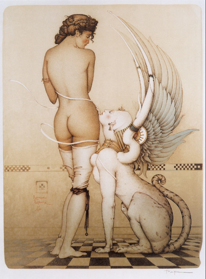 Erotismo esotérico en las pinturas de Michael Parkes