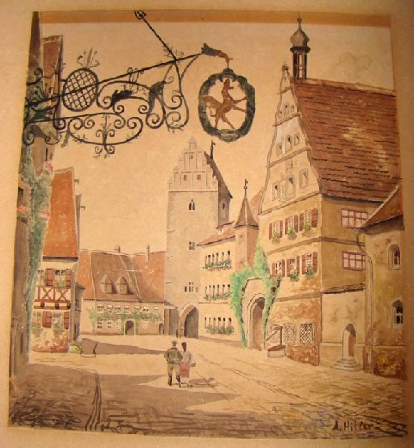 ¿Es el artista Adolf Hitler un genio no reconocido o mediocridad?