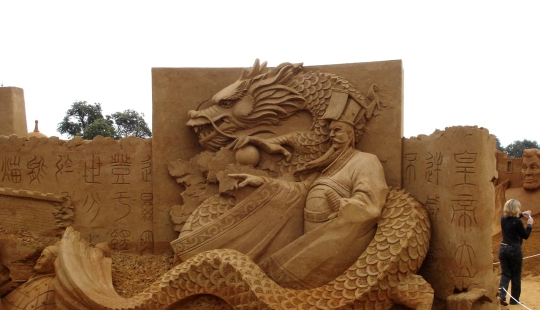 Esculturas épicas de arena dignas de un lugar en un museo Esculturas épicas de arena dignas de un lugar en un museo