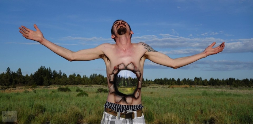 Eso es lo que significa fusionarse con la naturaleza