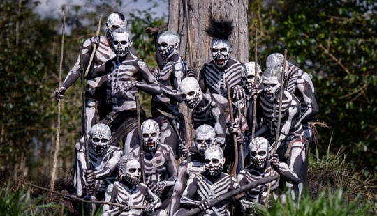 Estos misteriosos tribus salvajes