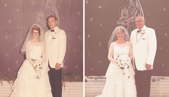 Eternal love: couples remaking my old photos many years later