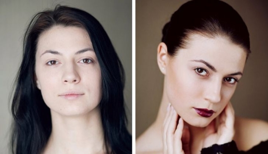 Even the most beautiful girls will never hurt to powder their nose a little