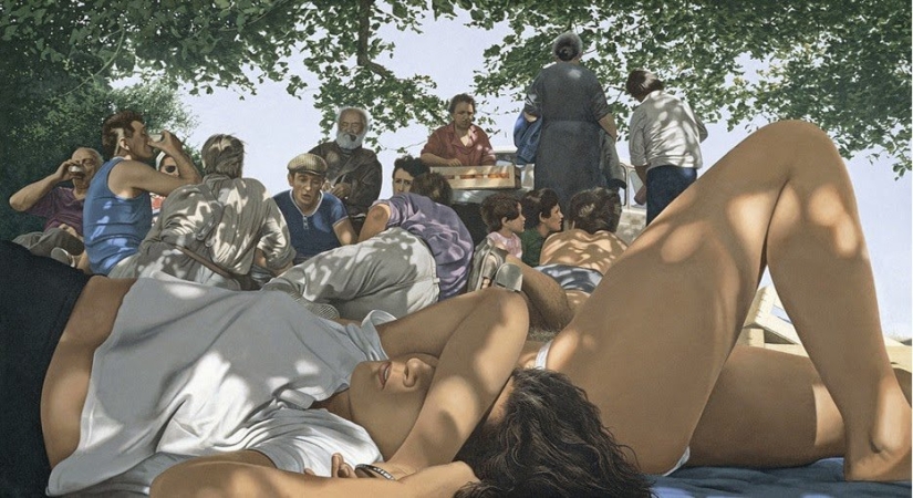 Even the most sophisticated will be hot from Gerard Schlosser's paintings