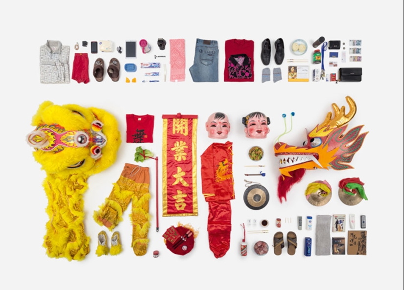 Everything we touch in a day, or What the everyday things of an individual can tell us