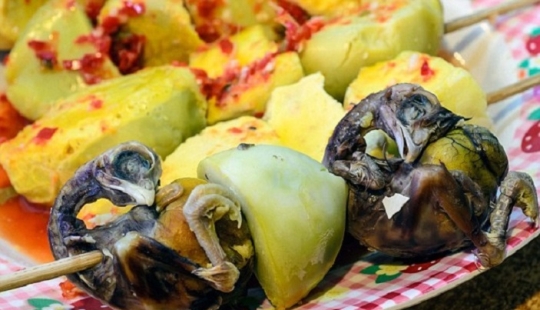 Exotic delicacies that are difficult to eat without closing your eyes Exotic delicacies that are difficult to eat without closing your eyes