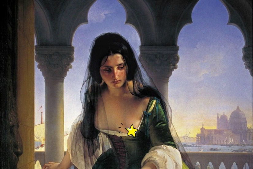 Explicación de la historia de "traición a la patria", uno de los más sensuales de obras de arte de todo el mundo