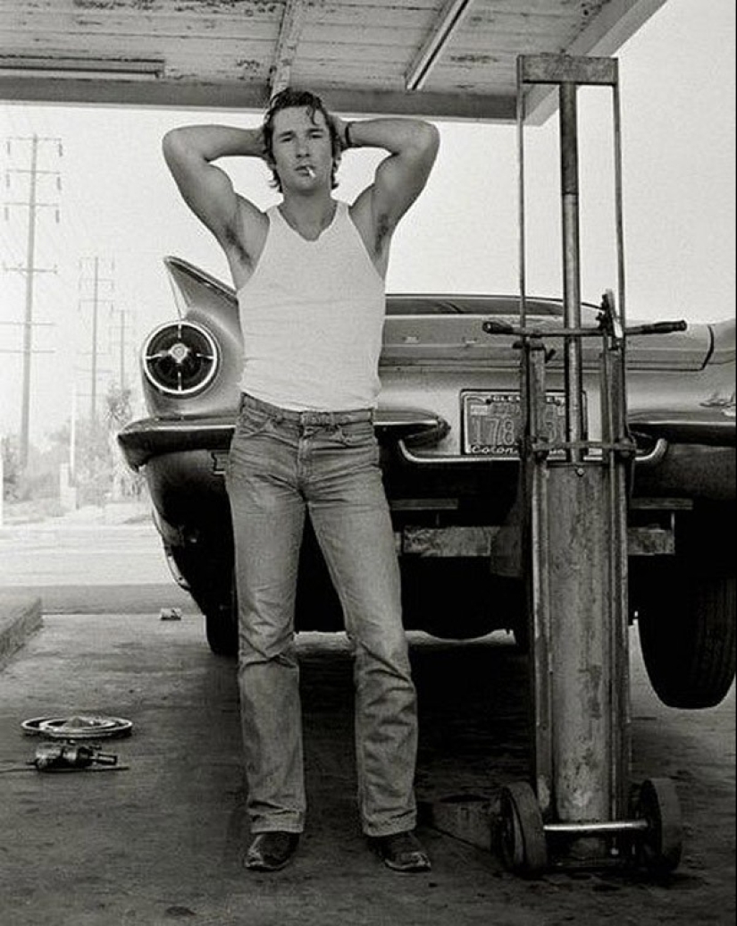 Extraño celebridad de la foto