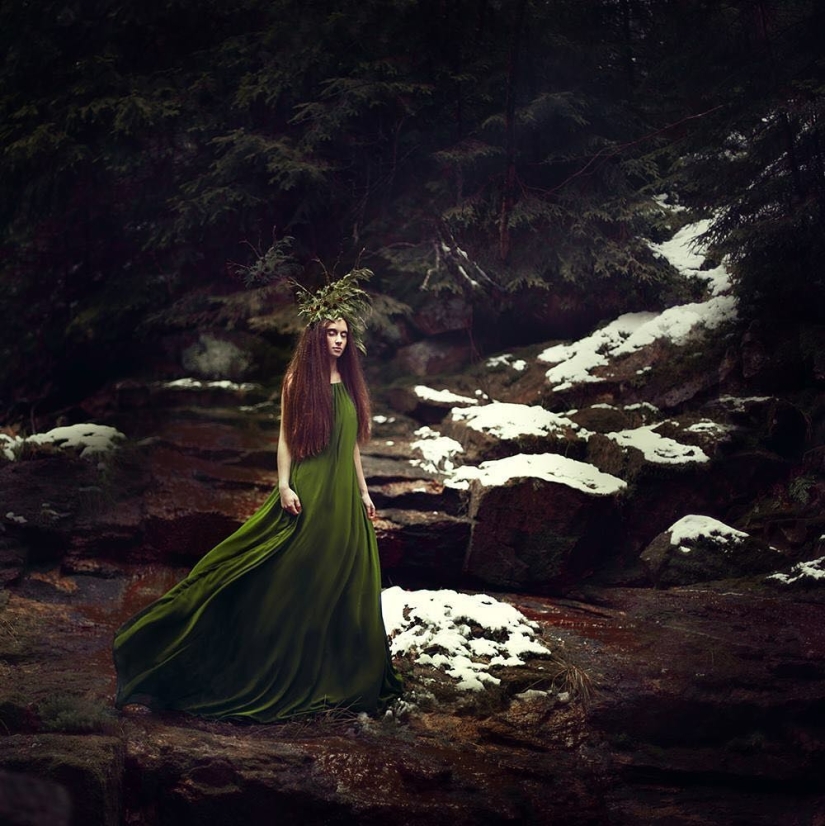 Fabuloso y místico de las imágenes en las fotos Sina Domke