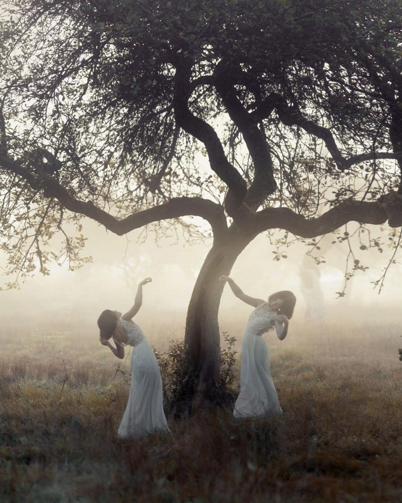 Fabulous and mystical images in the pictures Sina Domke