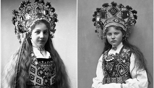 Fabulous outfits of Norwegian brides of the 1870s‑1920s