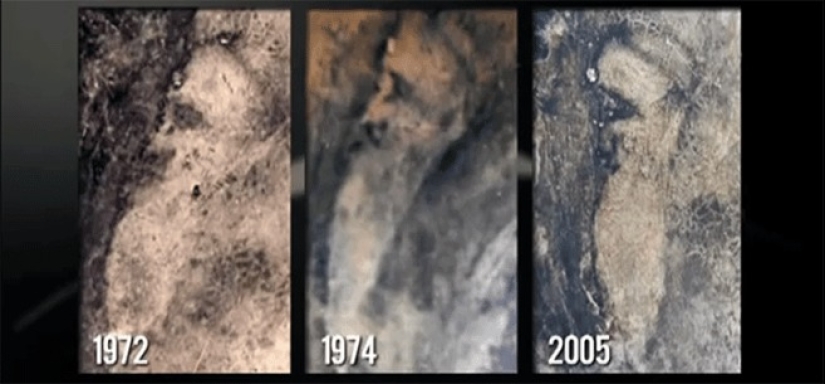 "Faces of Belmes— - strange portraits appear on the floor in the house of a Spanish family