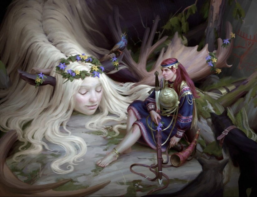 Fantasía épica del artista finlandés Ielis Kuttanen Fantasía épica del artista finlandés Ielis Kuttanen