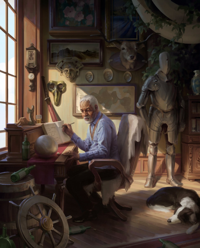 Fantasía épica del artista finlandés Ielis Kuttanen Fantasía épica del artista finlandés Ielis Kuttanen